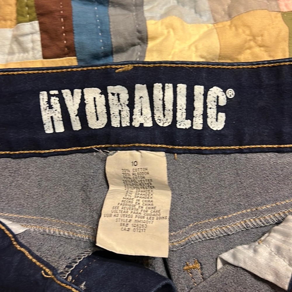 Hydraulic High waisted denim Jean shorts size 10
